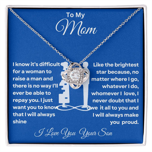 Mother's Love Knot Jewelry Gift